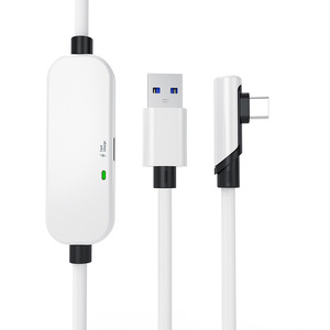 Cable <span class=keywords><strong>de</strong></span> Transmisión VR <span class=keywords><strong>de</strong></span> Última Generación, Cable USB 3.<span class=keywords><strong>2</strong></span> Tipo-C VRLink <span class=keywords><strong>para</strong></span> <span class=keywords><strong>Oculus</strong></span> <span class=keywords><strong>Quest</strong></span> 3/<span class=keywords><strong>2</strong></span> Pico 4/3 - Product Image 4