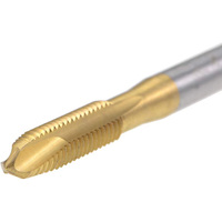DZ HSS filetage robinet 3 cannelures tige extrémité carrée spirale Point prise pour acier inoxydable aluminium cuivre taraudage pour Die Application