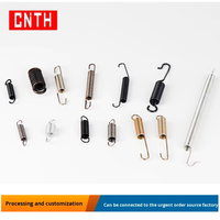Pièces mécaniques en acier trempé à l'huile, amortisseurs à compression, résistantes aux hautes températures et à la corrosion, pour l'automobile
