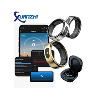 Anneau intelligent SHR Custom R08 pour femmes, en alliage, moniteur de fitness, de santé, de stress, de sommeil et de VRC, dispositif portable sur TikTok