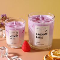 Bougie parfumée artisanale pour la décoration de la maison, écologique, en cire de soja, en forme de tasse à café, aromathérapie, décoration de fête, décoration de mariage