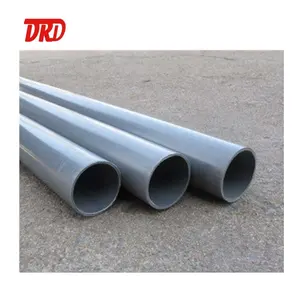 Tuyau en PVC 160mm tuyaux en PVC de couleur blanche et bleue tuyaux d'eau en PVC