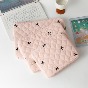 Qetesh新款笔记本电脑包定制时尚大容量旅行便携式女童软笔记本储物袋 - Product Image 2