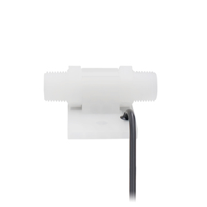 สวิตช์วัดการไหลแบบแม่เหล็ก PVDF รุ่น Low Flow FS-1PVDF-0.2-3N G3/8 NPT3/8 เซ็นเซอร์วัดการไหลของของเหลวในท่อเคมี 1Mpa - Product Image 1