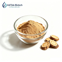Poudre d'extrait de racine de réglisse en vrac pour l'alimentation 10:1 20:1 Glycyrrhiza Uralensis soluble dans l'eau 1kg Prix direct usine