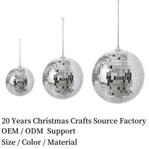 MEICHUANGHUI Hot Sale Hanging Reflective Mirror <strong>Disco</strong> <strong>Ball</strong> for Home Party Festival Christmas Decoration Custom 100cm <strong>Disco</strong> <strong>Balls</strong> - Product Image 6