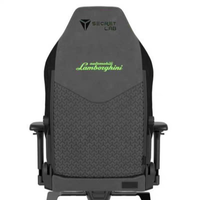 Chaise de bureau de gaming ergonomique de luxe Lamborghini à dossier haut, pliable, avec roulettes pivotantes, design sportif à points diamantés, siège professionnel