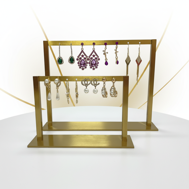 RZ Multiple Combinations Jewelry Displays for Store Metal Earring Stand Jewelry Display Jewelry Shop High-end Quality Custom