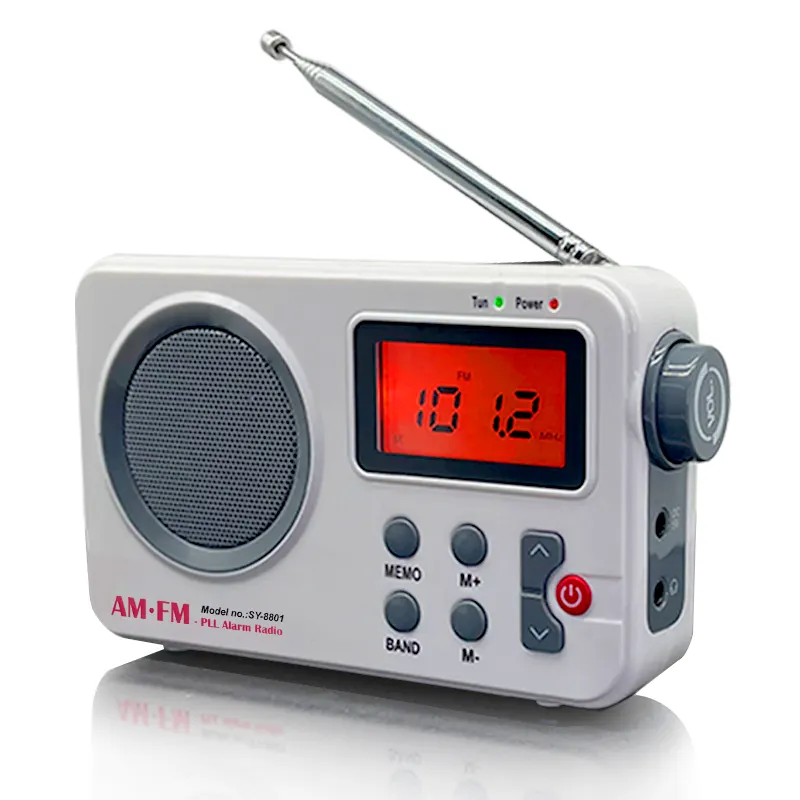 Receptores de radio de onda corta para philips, radio portátil FM MW SW con pantalla Digital