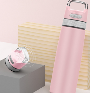 Tasse à <span class=keywords><strong>musique</strong></span> intelligente 450ml, sous vide, Portable, Simple, de grande capacité, en acier inoxydable, pour l'extérieur, personnalisable - Product Image 6