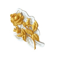 Rose Blume Fondant Silikon form Kuchen Dekoration Form Kuchen Backen Silikon Werkzeuge