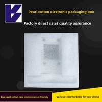 Matériau d'emballage de fruits Express anti-chute en mousse de coton perlé EPE blanc Doublure intérieure en forme de H Coussin de protection Bulle d'air