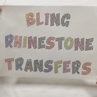 Transferts thermocollants en strass personnalisés pour t-shirts et sweats à capuche – Vente en gros
