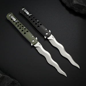 มีดพับอเนกประสงค์ CS TI-Tite6 Bent Snake สแตนเลสสตีล ด้ามไนลอน 205 มม. ปรับแต่งได้ตามต้องการ OEM สำหรับตั้งแคมป์ พกพาสะดวก - Product Image 6