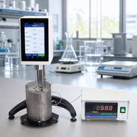 Viscosimètre Rotatif Numérique DV2THA à Écran Tactile, Testeur de Viscosité Haute Température de Laboratoire pour Peinture, Encre, Huile, Adhésif