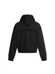 Chaqueta de invierno casual con capucha y cremallera para hombre y mujer, estilo americano, con flecos y borlas, diseño desestructurado, para trabajo. - Product Image 4