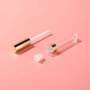 5ml môi men ống rỗng chai Vàng Tự làm son bóng rỗng ống lớn dày bàn chải đầu son môi nền tảng chai chất lỏng tròn - Product Image 5