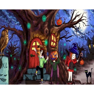 Adulte décoration de la maison <span class=keywords><strong>peinture</strong></span> à l'huile numérique abstraite <span class=keywords><strong>peinture</strong></span> acrylique Halloween citrouille halloween bricolage <span class=keywords><strong>peinture</strong></span> <span class=keywords><strong>peinture</strong></span> <span class=keywords><strong>par</strong></span> numéros - Product Image 4