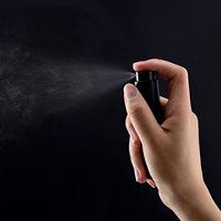 100 flacons pulvérisateurs de parfum miniatures portables en verre de 8 ml avec bouchon à vis rotatif, rechargeables, pour voyage de poche