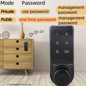 Cerradura Digital para Muebles con Teclado, Modo Público/Privado, con Contraseña de Administración y Función de Contraseña Temporal - Product Image 2