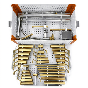 Système de rétracteur tubulaire de colonne vertébrale MIS réutilisable de haute qualité, ensemble d'instruments de chirurgie spinale à intervention minimale, kit neurochirurgical - Product Image 1