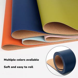 Alfombrilla de Escritorio Grande para Oficina y Estudio, Base de Corcho, Superficie de Cuero PU, Alfombrilla de Doble Cara para Oficina y Hogar - Product Image 3