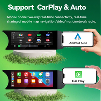 Reproductor de Radio Multimedia para Auto con Android Qualcomm de 8.8 Pulgadas para Mercedes Benz Clase C W204 S204, Carplay Inalámbrico, Auto LHD RHD