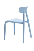 Chaises en plastique pour enfants, meubles de salle à manger modernes au meilleur prix DHF