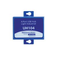 Advantech ULI-414LI 4 Port Kecepatan Tinggi 480Mbps Stabilitas Tinggi Hub USB 2.0 Kelas Industri Ringkas