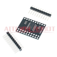Módulo de Extensión de E/S de 16 bits con Interfaz I2C AITEWIN ROBOT MCP23017, Placa de Pines, Convertidor IIC GIPO, Fuente de Alimentación de 25mA para C51