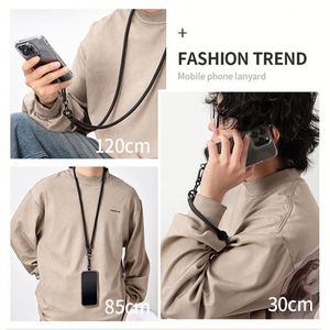 Lanières de mode en gros avec clip, porte-badge, lanière porte-clés, sangle de cou pour téléphone portable, corde ronde promotionnelle personnalisée - Product Image 6
