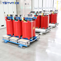 Transformateur de distribution compact d'intérieur triphasé à isolation sèche en résine coulée 1000 kVA certifié CE IEC GOST 50/60 Hz 480 V à bobine toroïdale