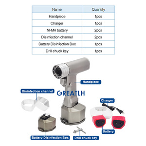 Stryker multifuncional broca cirúrgica furadeira ortopédica cirurgia brocas ortopédicas e serras - Product Image 4