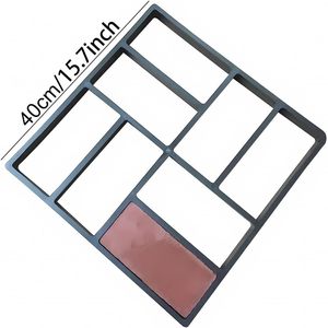 Vuông vườn vỉa hè khuôn đi bộ con đường Maker khuôn Lawn Patio yard <span class=keywords><strong>DIY</strong></span> lối đi vỉa hè cho Lawn & gardenv - Product Image 2
