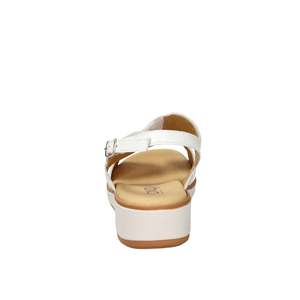 Cinzia Soft Women's Wedge <b>Sandal</b> White IO21637CP - Product Image 3