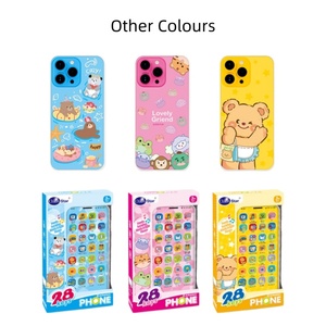 Jouet téléphone éducatif EPT pour enfants, 28 touches, rechargeable par USB, jouet intelligent interactif, téléphone portable avec lumière LED et musique, pour les enfants de 3 ans et plus - Product Image 5