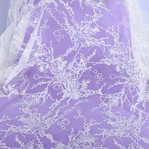 Tela de encaje de lentejuelas africanas de alta calidad, tejido de encaje de tul bordado de red dorada para vestido de fiesta de boda, 2020