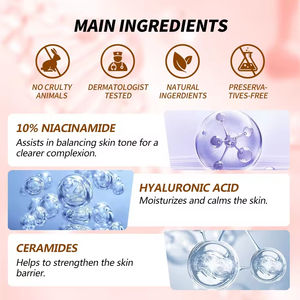 Sérum Visage Coré<span class=keywords><strong>en</strong></span> 10% Niacinamide & 4% Acide Tranexamique Correcteur Anti-Taches pour une Peau Éclatante - Product Image 4