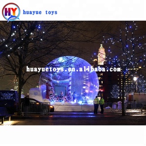 Boule gonflable de boule de neige de globes de cristal transparents de cour soufflée par <span class=keywords><strong>air</strong></span> de Noël personnalisé pour des événements icône commémorative de boule de neige - Product Image 5
