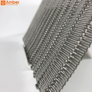 Cortina Metálica Tejida <span class=keywords><strong>de</strong></span> Malla <span class=keywords><strong>de</strong></span> Cables y Varillas Tipo H Resistente para Barandillas <span class=keywords><strong>de</strong></span> Puentes y Protección Arquitectónica - Product Image 3