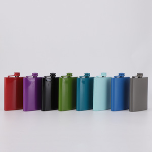 Flacons à liqueur portables personnalisés en acier inoxydable de 2, 4, 6, 8 oz pour l'extérieur, pour l'Allemagne, Zhiguli, <span class=keywords><strong>Bunker</strong></span> Hill - Product Image 6
