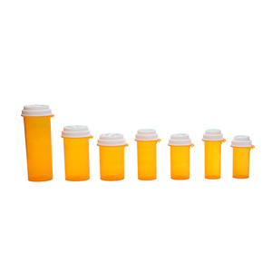 Trẻ em chống một cú nhấp chuột đóng cửa <span class=keywords><strong>EZ</strong></span> mở vít-on <span class=keywords><strong>cap</strong></span> Pill chai 13 DRAM ngón tay cái Tab đảo ngược nắp lọ - Product Image 3