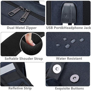 กระเป๋าเป้สะพายหลังผู้ชายสำหรับกิจกรรมกลางแจ้ง ขนาดใหญ่ ได้รับการรับรองมาตรฐาน BSCI กันน้ำ ใช้งานได้หลากหลาย ใส่แล็ปท็อปได้ น้ำหนักเบาและสะดวกสบาย - Product Image 4