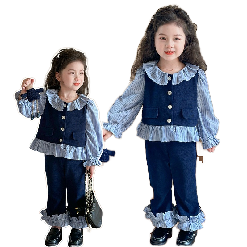 Girls Fleece Baby Sweater Autumn and