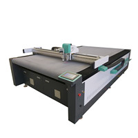 Maquinaria De Corte Textil Hogar numériseur motif Cutter automatique CNC vêtements tissu découpeuse avec couteau rotatif coupe