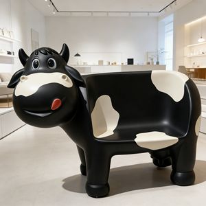 Chaise <span class=keywords><strong>en</strong></span> T Y580 toutes saisons, tabouret moderne <span class=keywords><strong>en</strong></span> FRP orange, siège sculpté <span class=keywords><strong>en</strong></span> fibre de verre durable pour café, bistrot, espace de coworking - Product Image 3