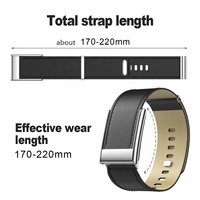 Grosir Kedatangan Baru Tali Jam Tangan Kulit yang Dapat Disesuaikan untuk Whoop 5.0 MG Smartwatch, Penuh Pesona, Mewah, dan Sporty