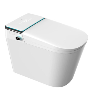 WC intelligent à réduction de bruit 400 mm avec siège à fermeture douce silencieuse et température réglable - Product Image 1