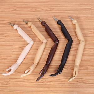 Soporte de plástico ajustable para cuerpo, cabeza galvanizada de alambre de hierro, maniquí femenino dorado - Product Image 5