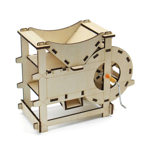 Separador de viento, modelo de kit de madera para bricolaje, juguete educativo de ciencia manual para niños de 7 a 9 años - Product Image 1